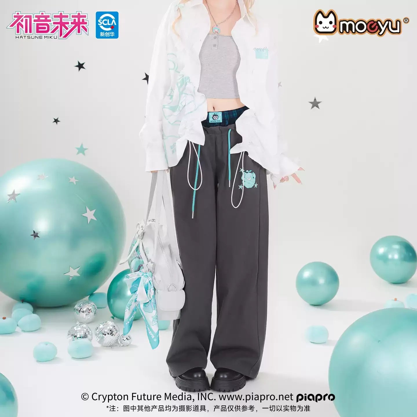 Hatsune Miku - Millennium Rock Candy Series Pants Moeyu