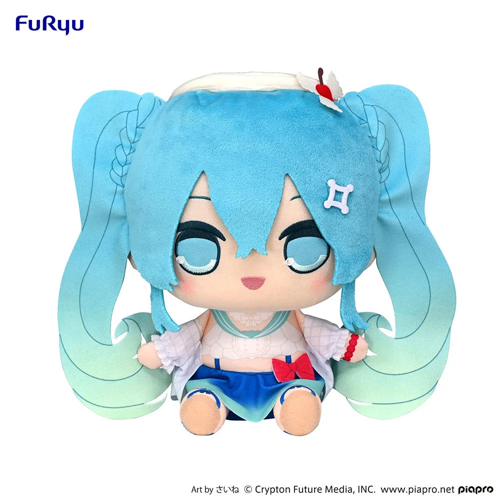 Hatsune Miku - Hatsune Miku (Melon Soda Float Ver.) KYURUMARU Big Plushie FuRyu Corporation