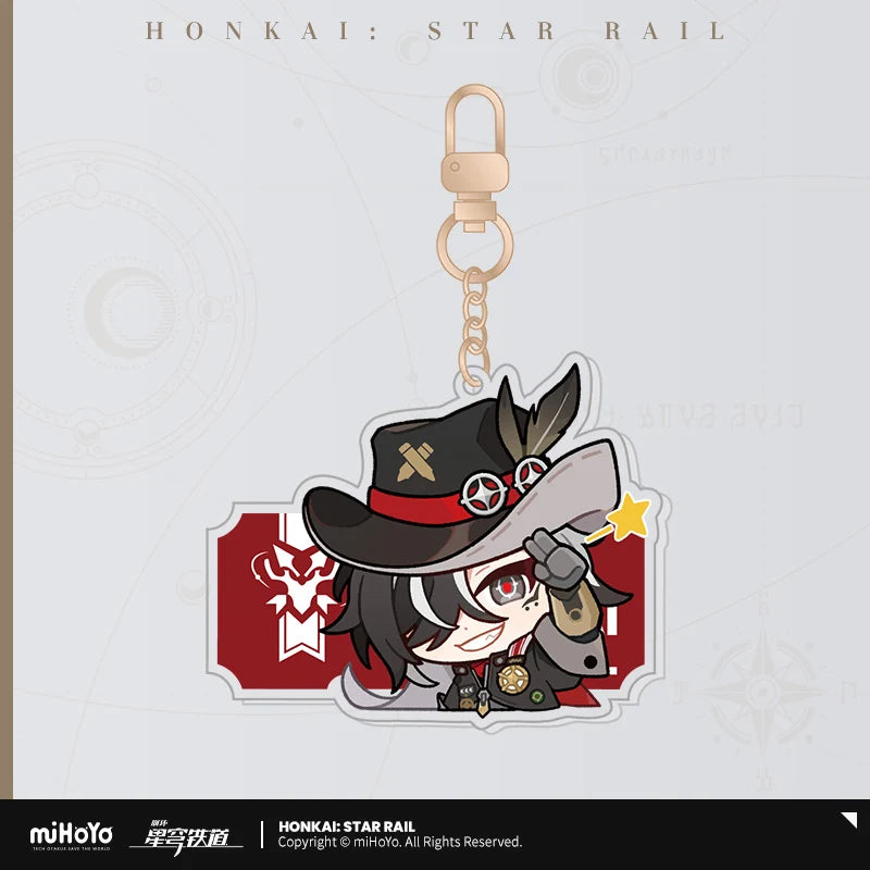 Honkai: Star Rail - Pom-Pom Gallery Sticker Keychain miHoYo