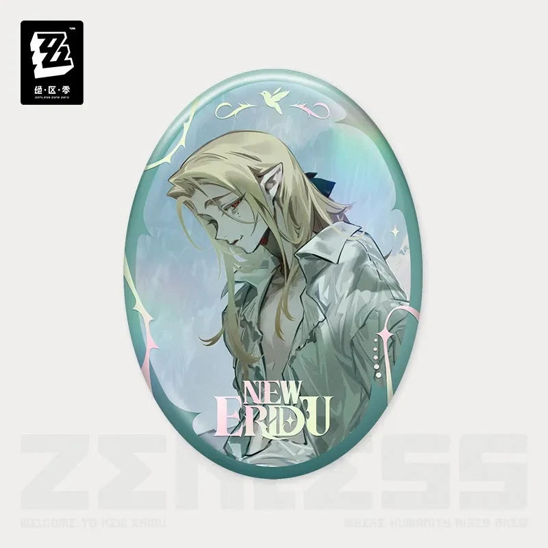 Zenless Zone Zero - Concerto Frequency Series Burying Tears Along with the Past (Part 2) Badge & Laser Ticket miHoYo