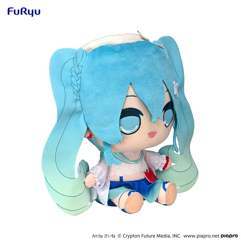 Hatsune Miku - Hatsune Miku (Melon Soda Float Ver.) KYURUMARU Big Plushie FuRyu Corporation