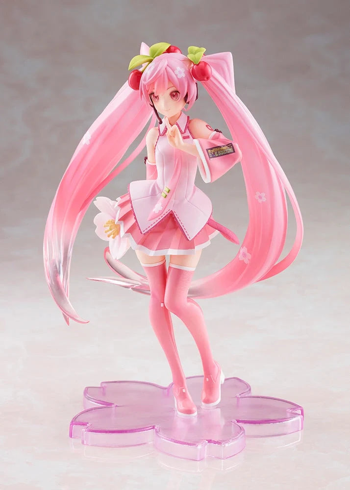 Hatsune Miku - Sakura Miku(Newly Drawn 2021 Ver.) Prize Figure Taito