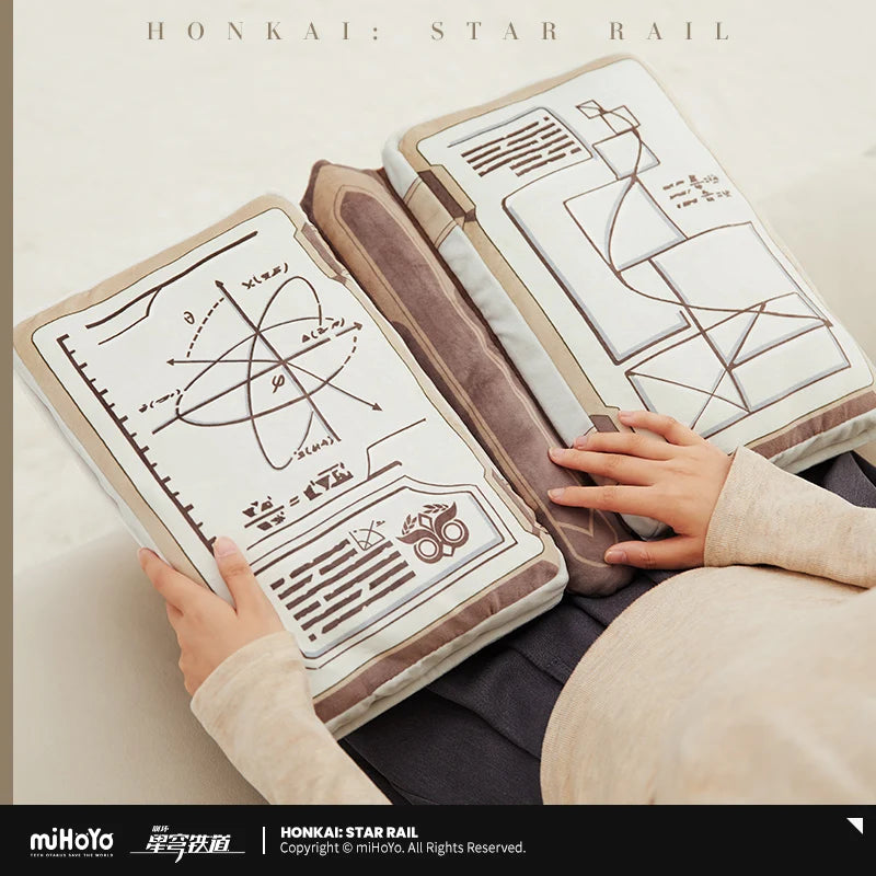 Honkai: Star Rail - Dr. Ratio Book Throw Pillow miHoYo
