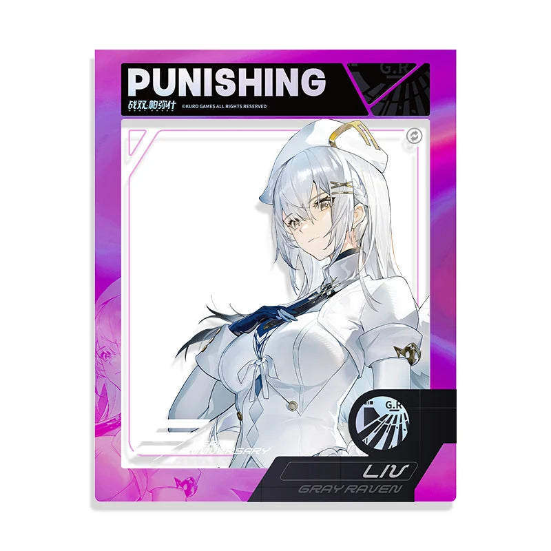 Punishing: Gray Raven - New Adventure Theme 5th Anniversary Celebration Art Paper Frame Card KURO GAMES