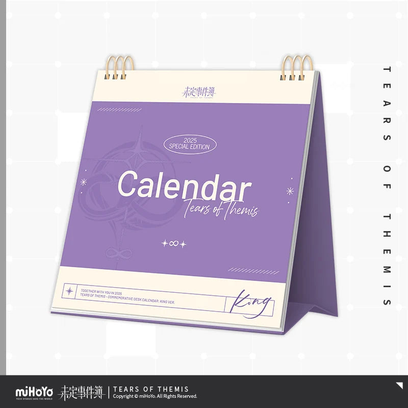 Tears of Themis - 2025 Commemorative Calendar miHoYo