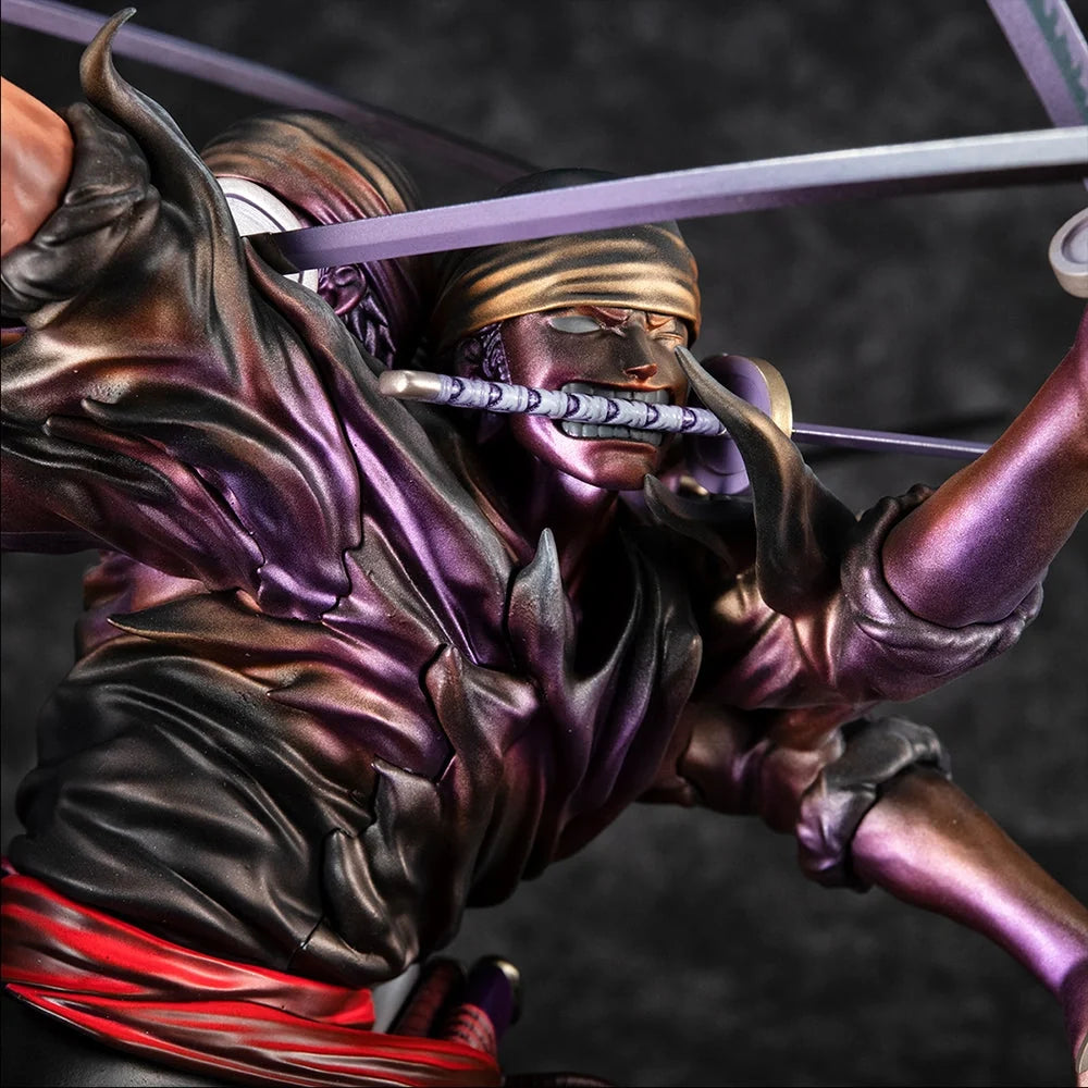 One Piece - Roronoa Zoro(Demon Spirit Kyuutou Ryuu Asura Ver.) ONE PIECE Portrait.Of.Pirates WA-MAXIMUM Figure MegaHouse