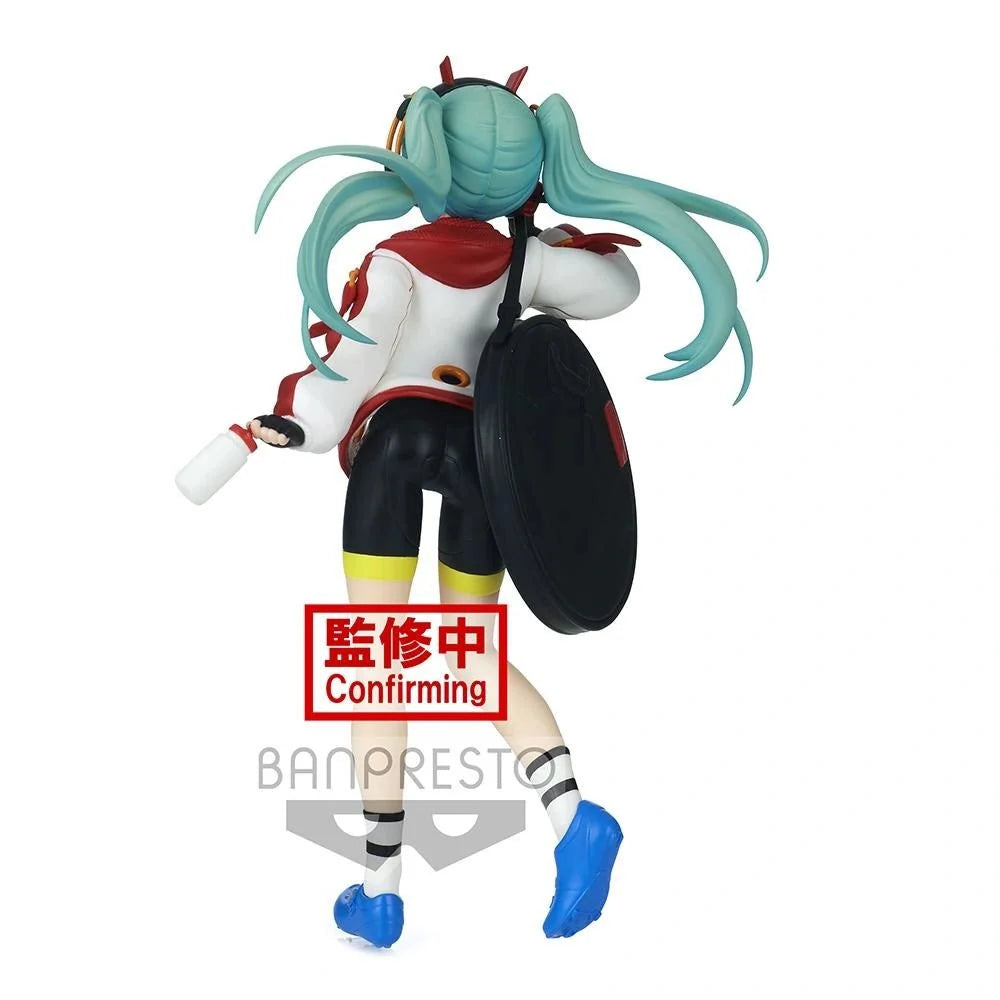 Hatsune Miku - Miku 2020 TeamUKYO est Prints & Texture Hatsune Miku Racing Ver. Prize Figure Banpresto