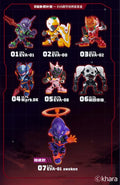 EVANGELION - Highly Articulated Model Kit Blind Box SOSKILL