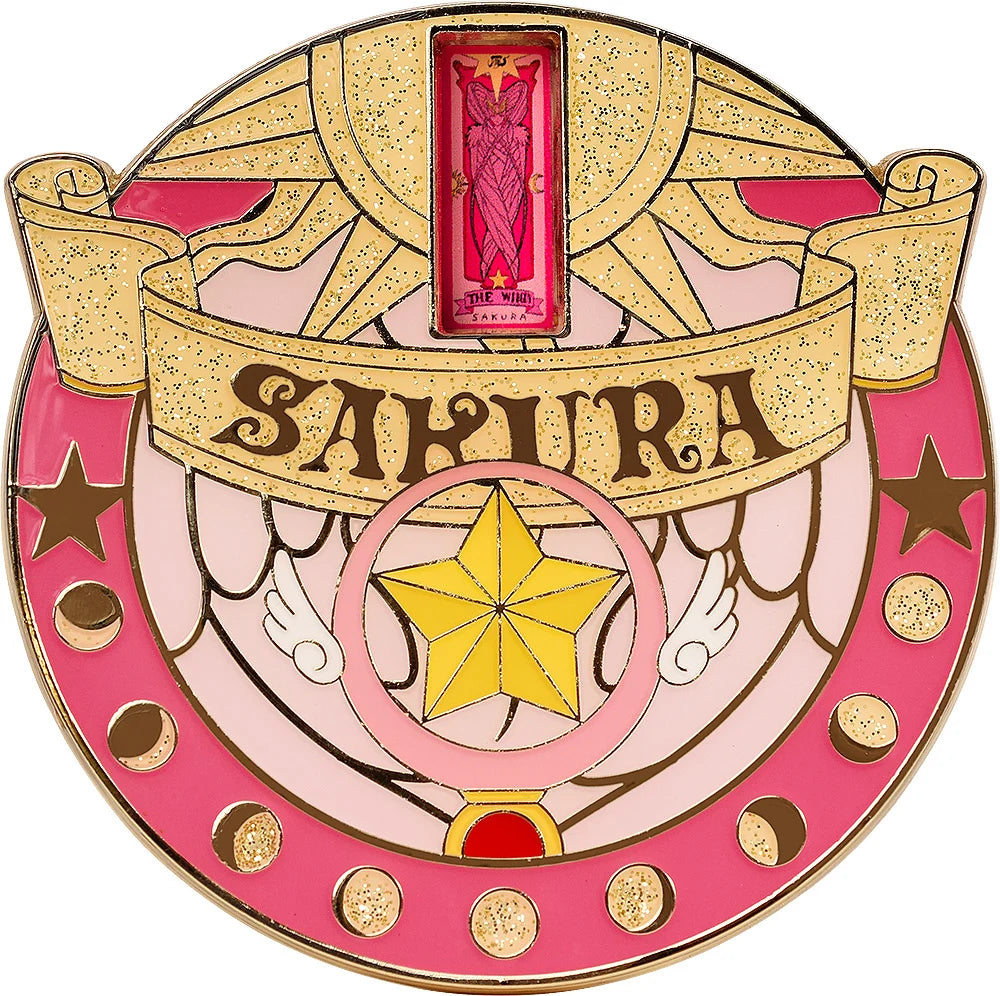 Cardcaptor Sakura 25th Anniversary -Star Wand Metal Badge GoodSmile Moment