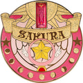 Cardcaptor Sakura 25th Anniversary -Star Wand Metal Badge GoodSmile Moment