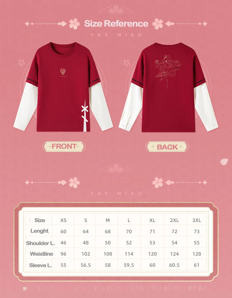 Genshin Impact - Yae Miko Impression Series Layered T-shirt miHoYo