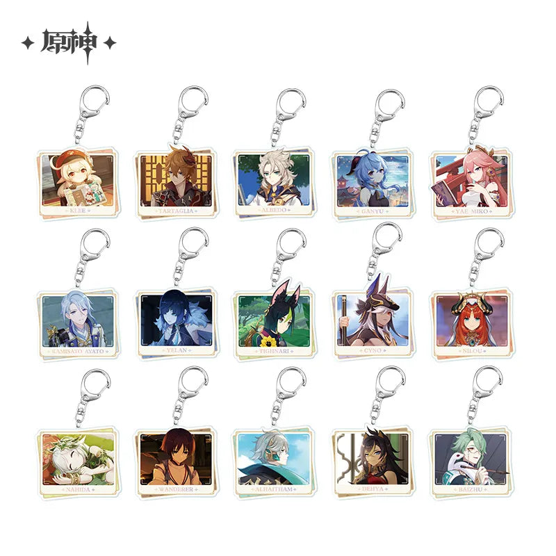 Genshin Impact - Character PV Series Keychain miHoyo