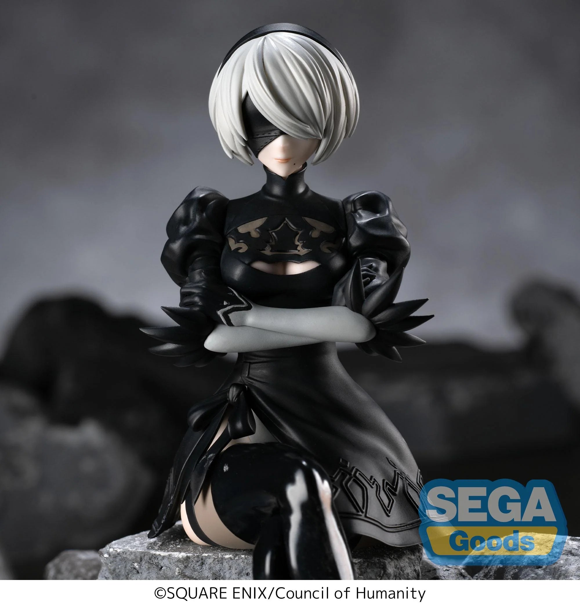 NieR:Automata Ver1.1a - 2B PM Perching Prize Figure SEGA