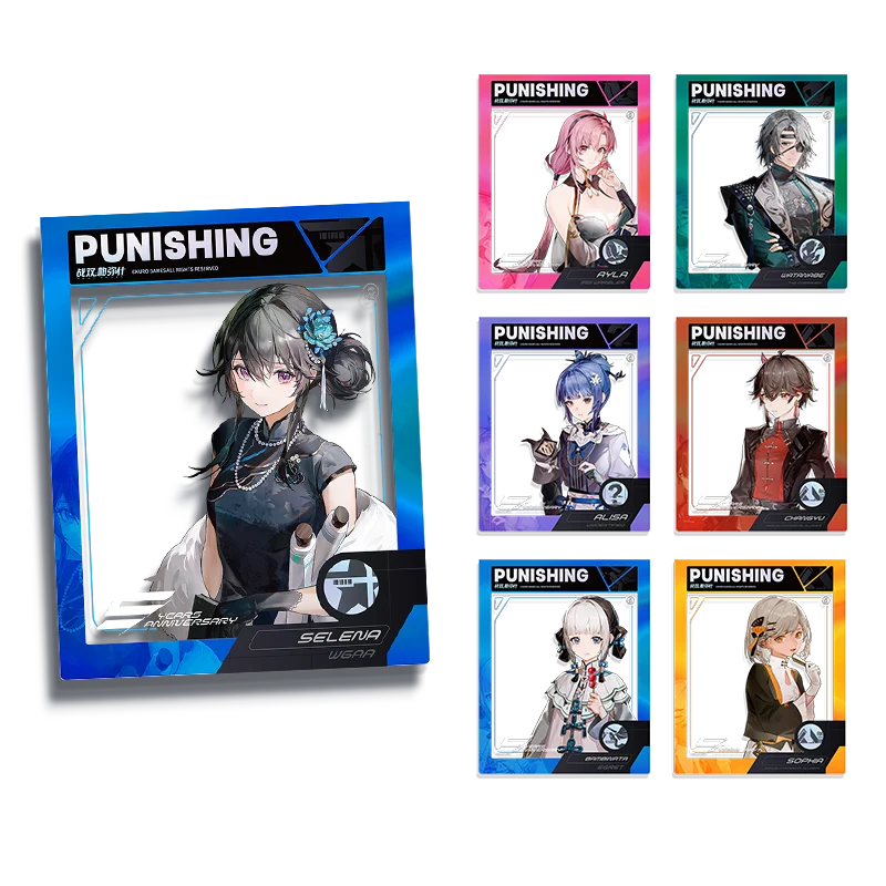 Punishing: Gray Raven - Elegant Courtyard Theme 5th Anniversary Celebration Art Paper Frame Card KURO GAMES