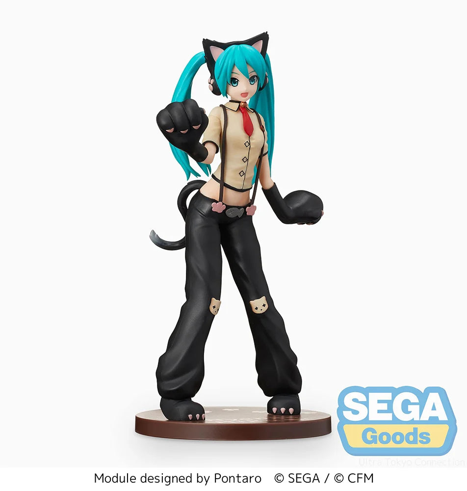 Hatsune Miku - Hatsune Miku (Kitty Cat Ver.) Prize Figure SEGA