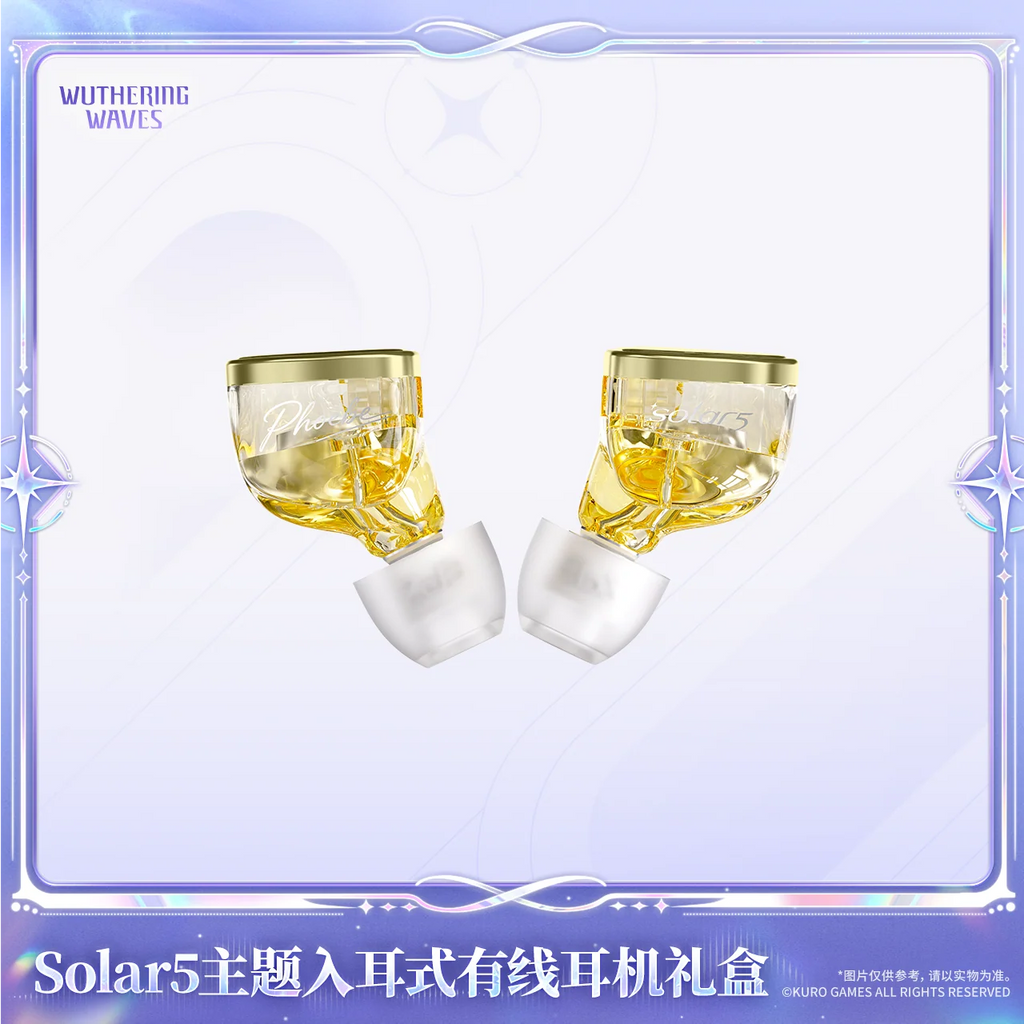 Wuthering Waves - Phoebe Solar5 Themed Wired In-Ear Earbuds Gift Box KURO GAMES