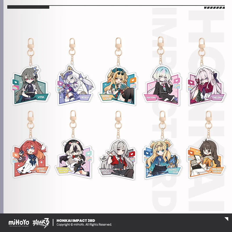 Honkai Impact 3rd - Little Teatime Series Vol.2 Acrylic Keychain miHoYo