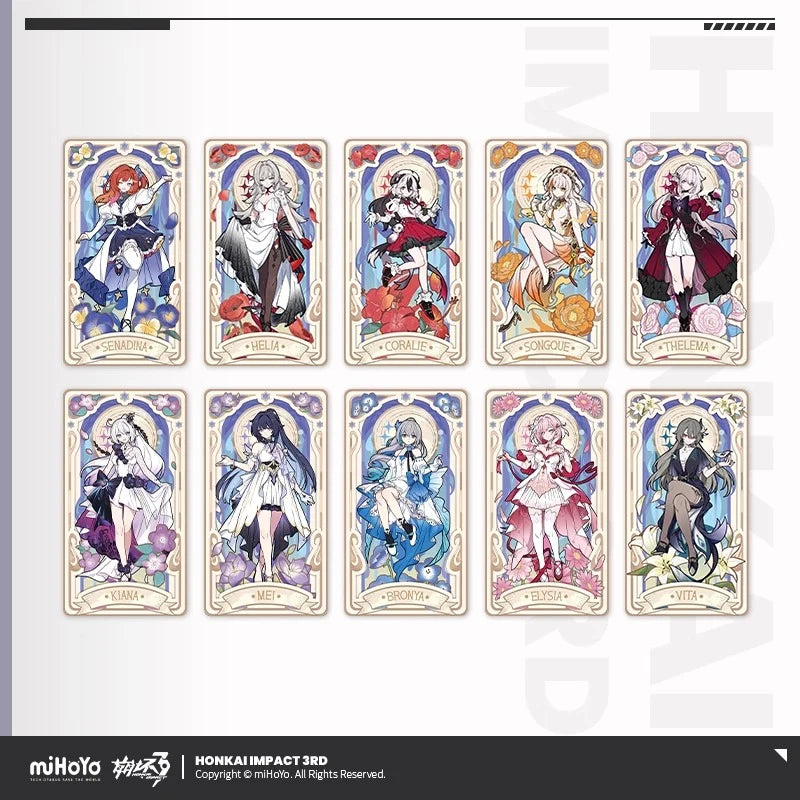 Honkai Impact 3rd - Night Blooming Elegance Series Imitation Film Card miHoYo