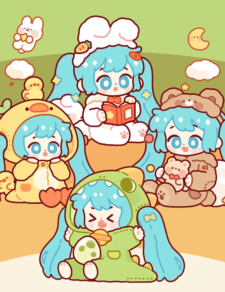 [Pre-order]Hatsune Miku - Hatsune Miku Pajama Party Metal Badge Moeyu