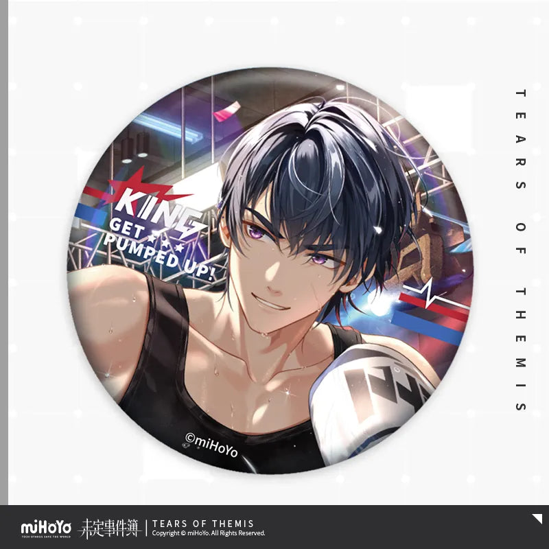 Tears of Themis - Get Pumped Up Series Tinplate Badge miHoYo