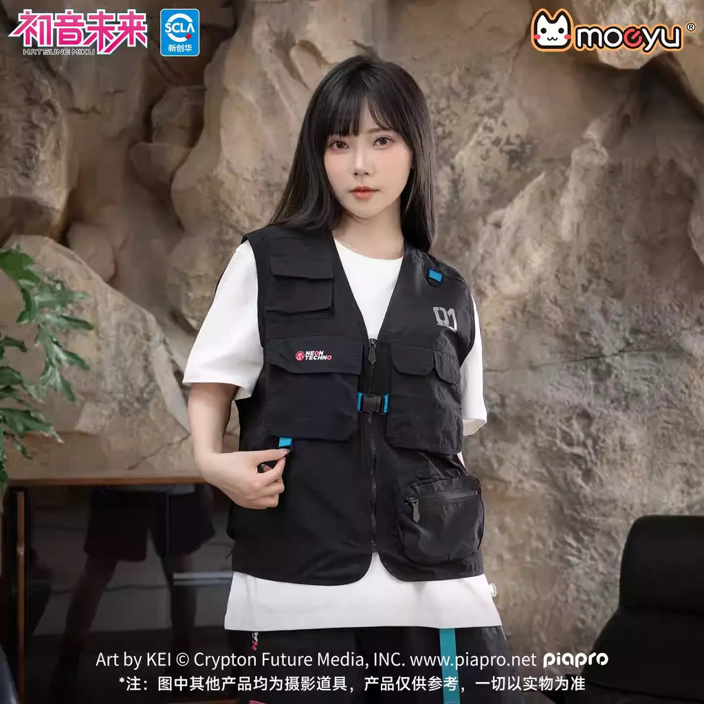 Hatsune Miku - Hatsune Miku Neon Techno Series Vest Moeyu