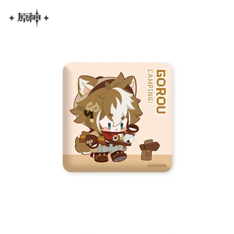 Genshin Impact - Go Camping! Series: Badge miHoYo
