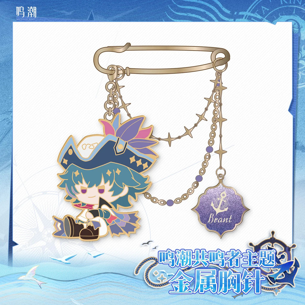 Wuthering Waves - Resonator Themed Metal Brooch KURO GAMES