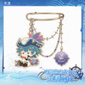 Wuthering Waves - Resonator Themed Metal Brooch KURO GAMES