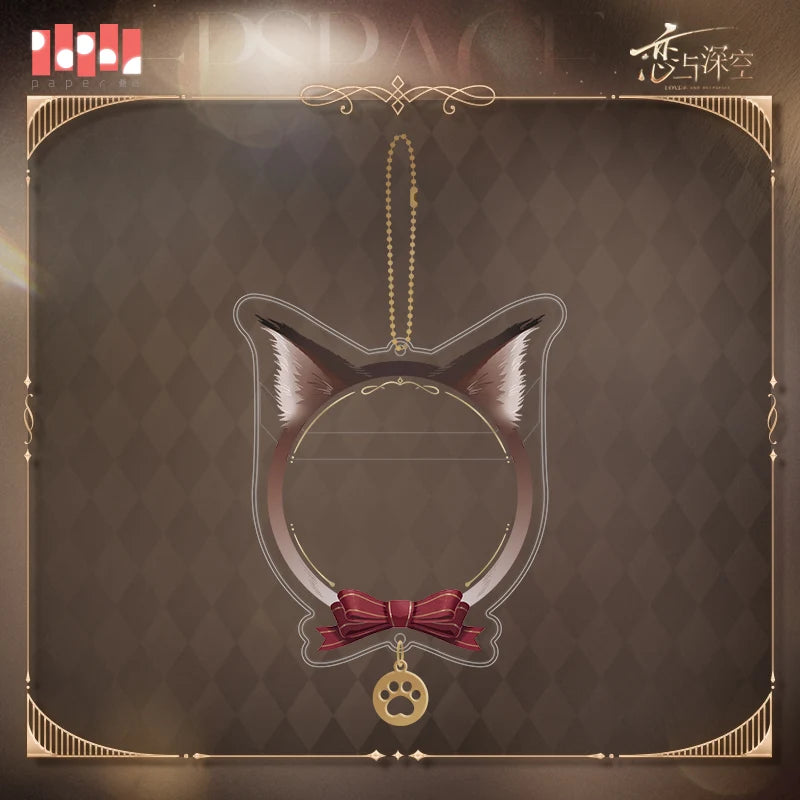 Love and Deepspace - Yes Cat Caretaker Series Badge Holder Charm InFold Games