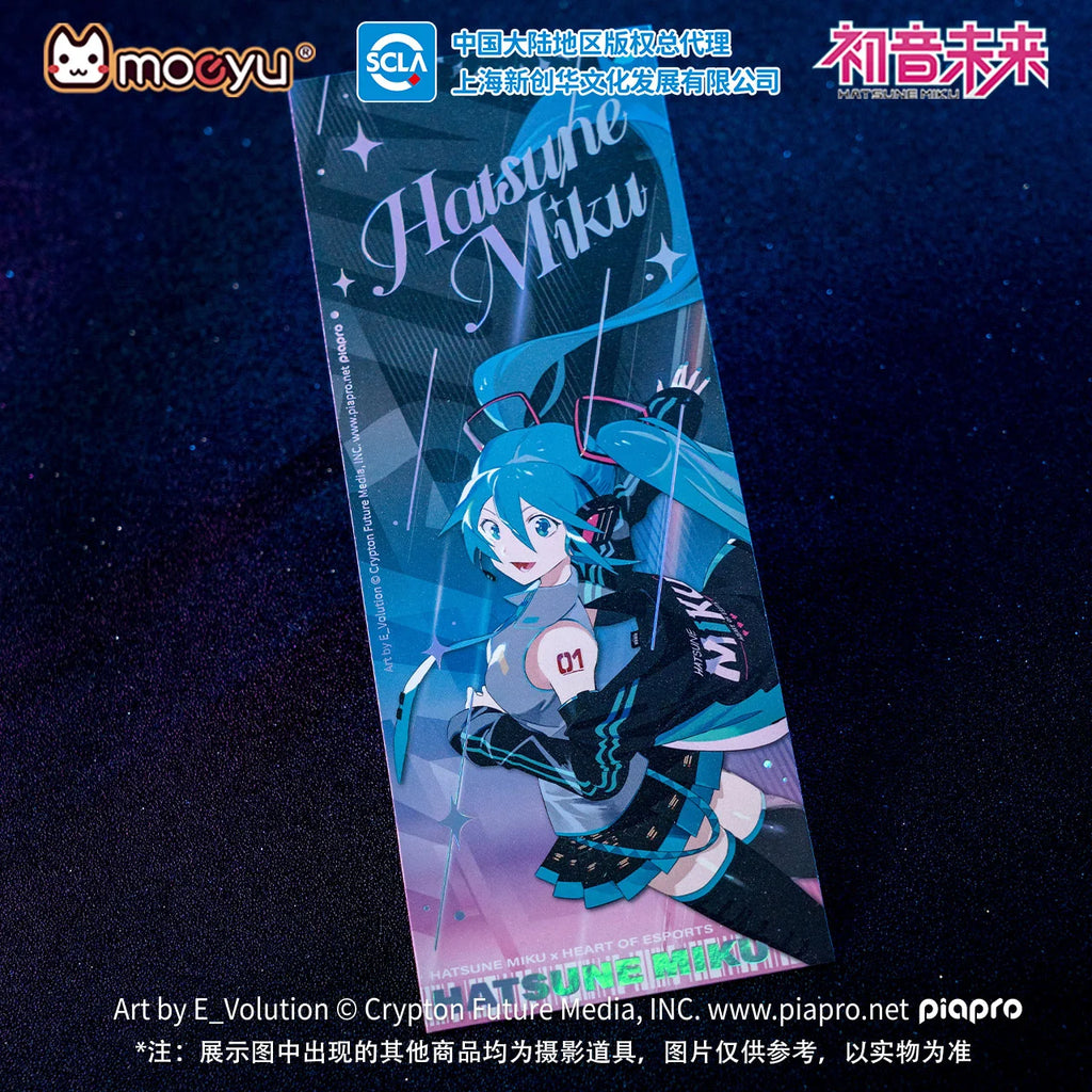 Hatsune Miku - Hatsune Miku Heart of Esports Series Laser Ticket Moeyu