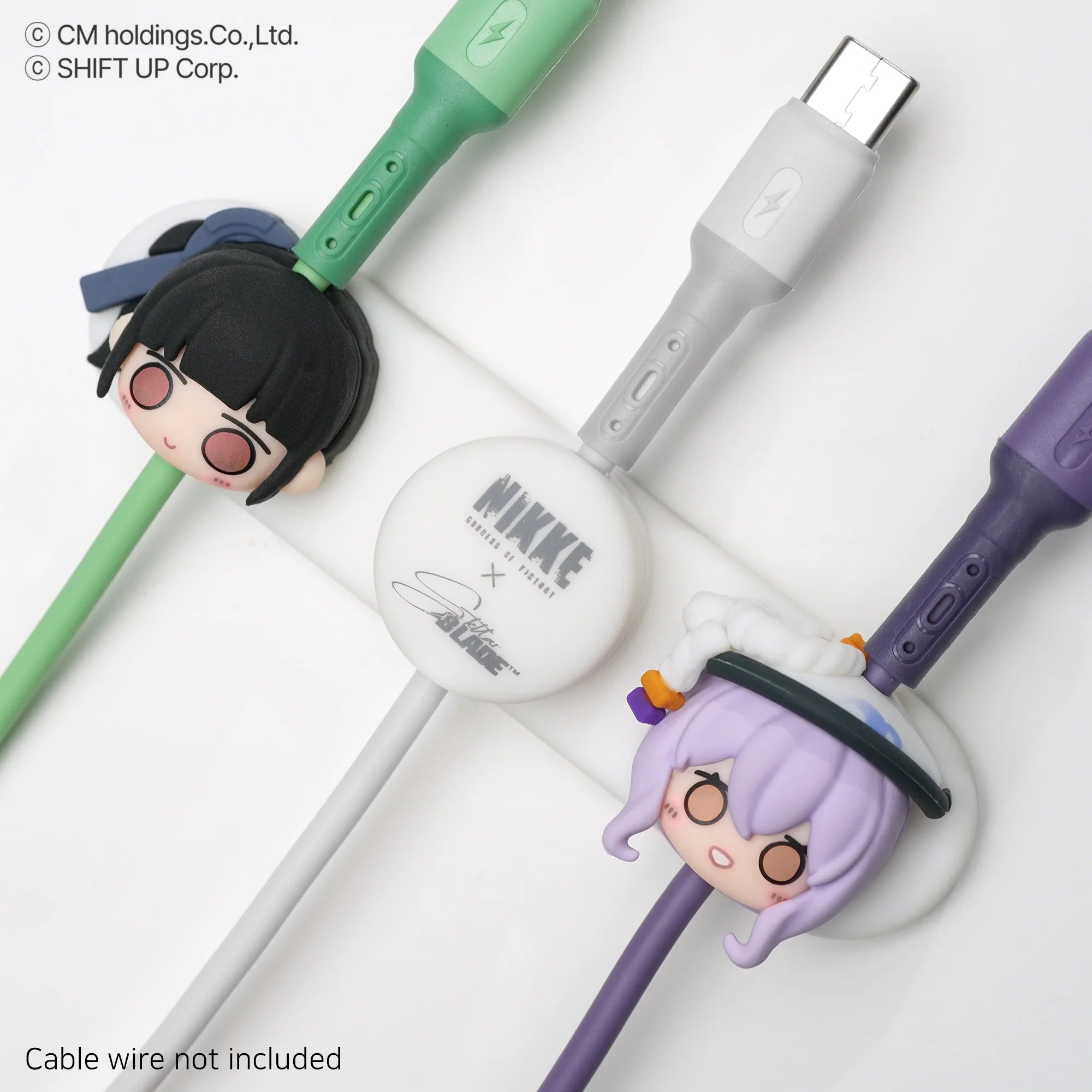 GODDESS OF VICTORY: NIKKE X Stellar Blade - EVE & Scarlet Cable Holder GNF TOYZ