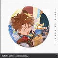 Tears of Themis - My Fur-ever Schoolmale Series Heartbeat Fluffy Tin Badge miHoYo