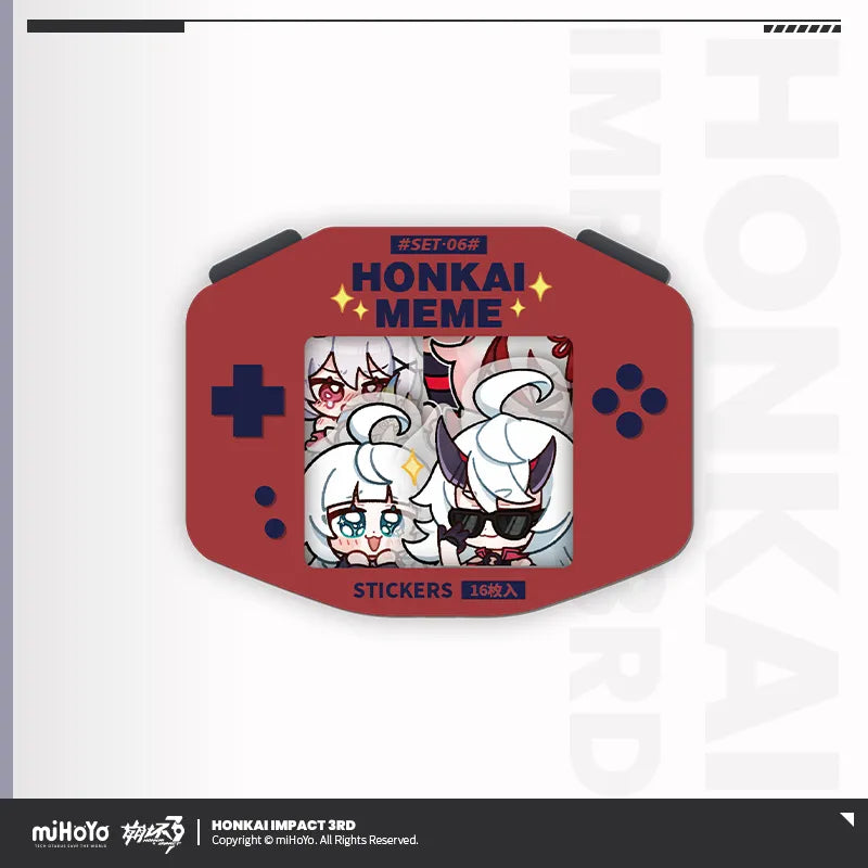 Honkai Impact 3rd - HONKAI MEME Sticker Set miHoYo