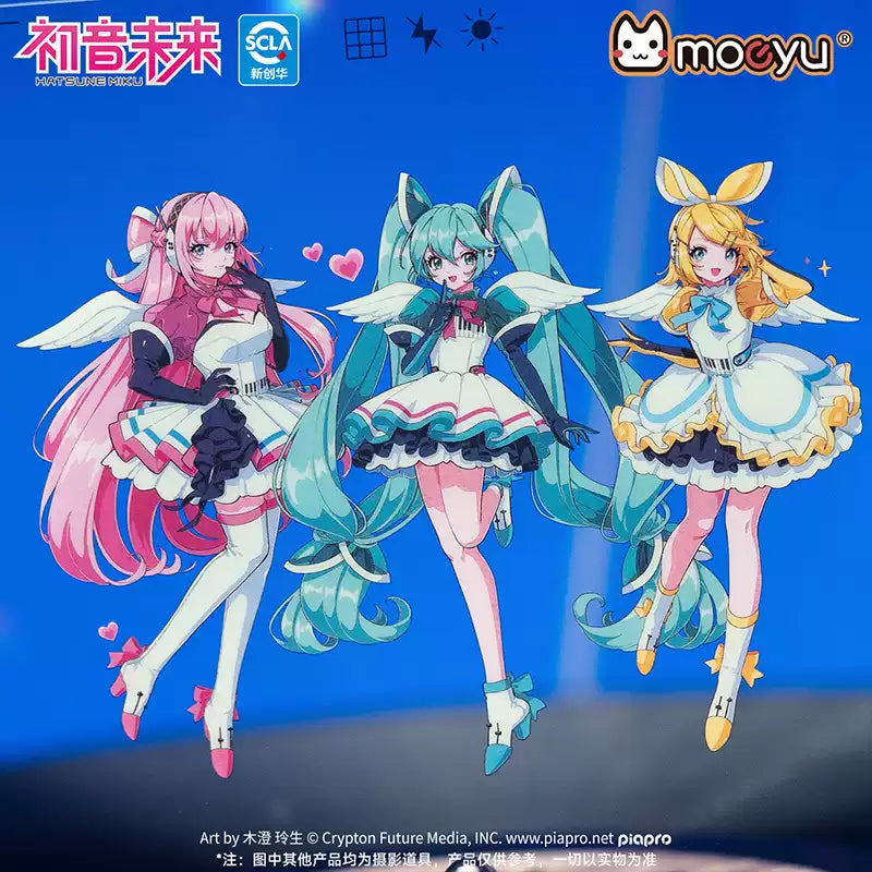 Vocaloid - Wings of the Synthwave Series Acrylic Clear Card Moeyu