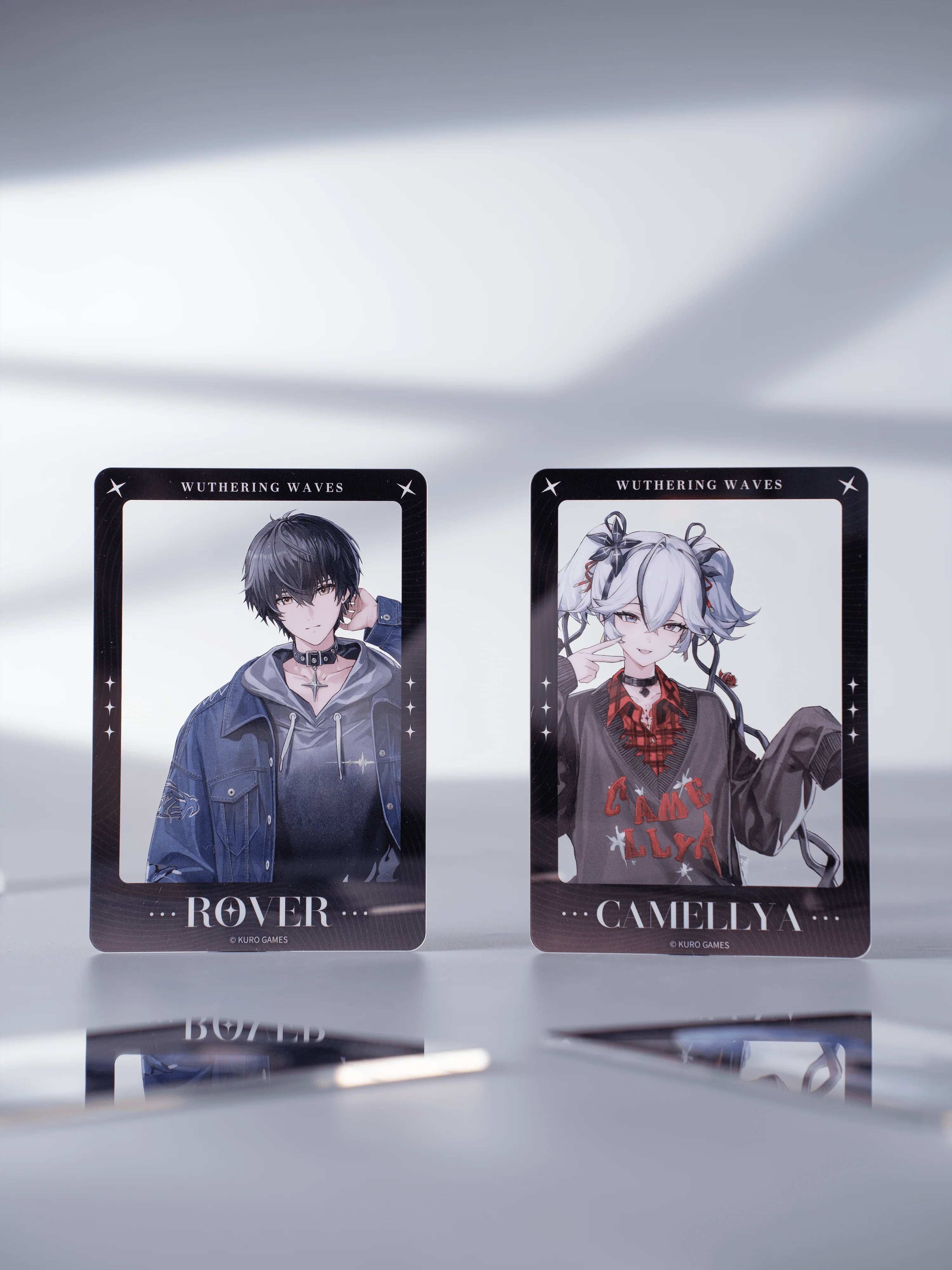 Wuthering Waves - Focused Freeze Series Character Acrylic Clear Card Karasumaya