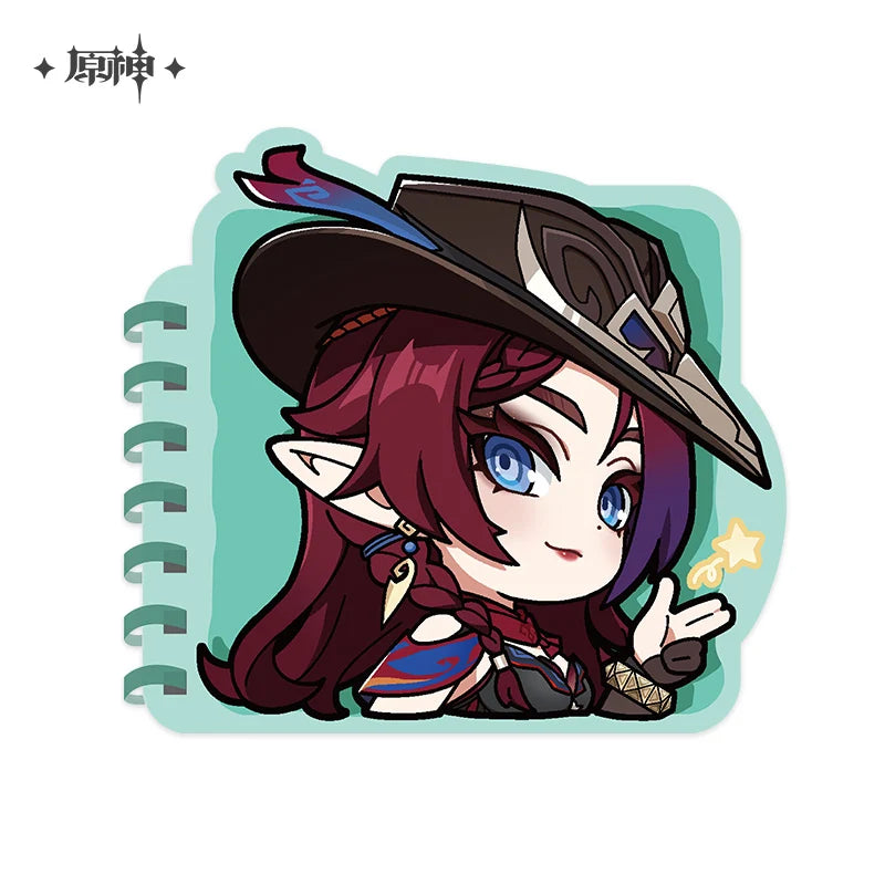Genshin Impact - Nata Chibi Character Notepad miHoYo