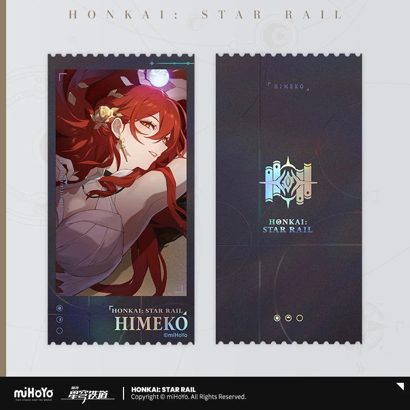 Honkai: Star Rail - Departure Countdown Series Laser Commemorative Ticket Set miHoYo