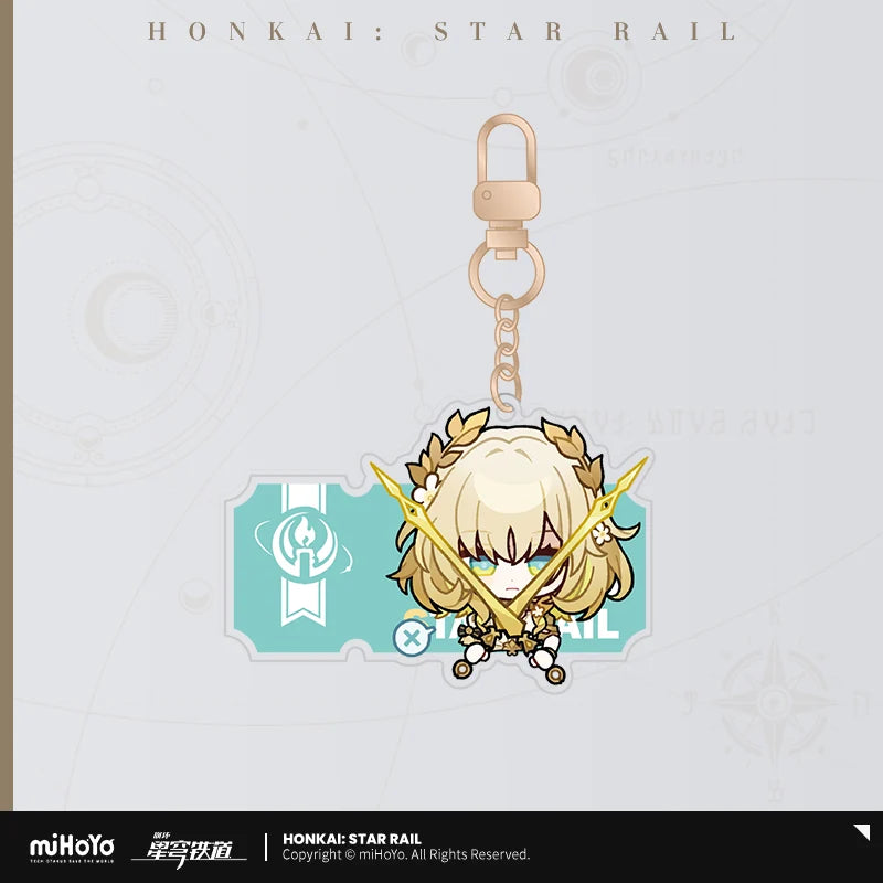 Honkai: Star Rail - Pom-Pom Gallery Sticker Keychain miHoYo