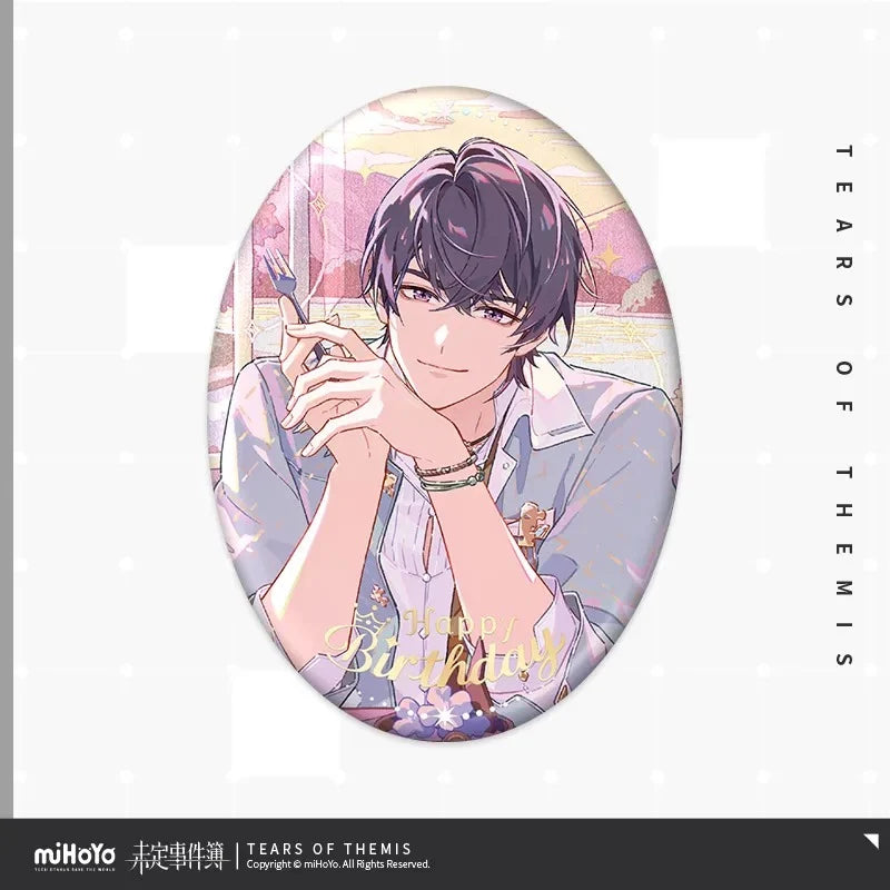 Tears of Themis - Stellis Heartbeat Series King Birthday Irregular Badge miHoYo