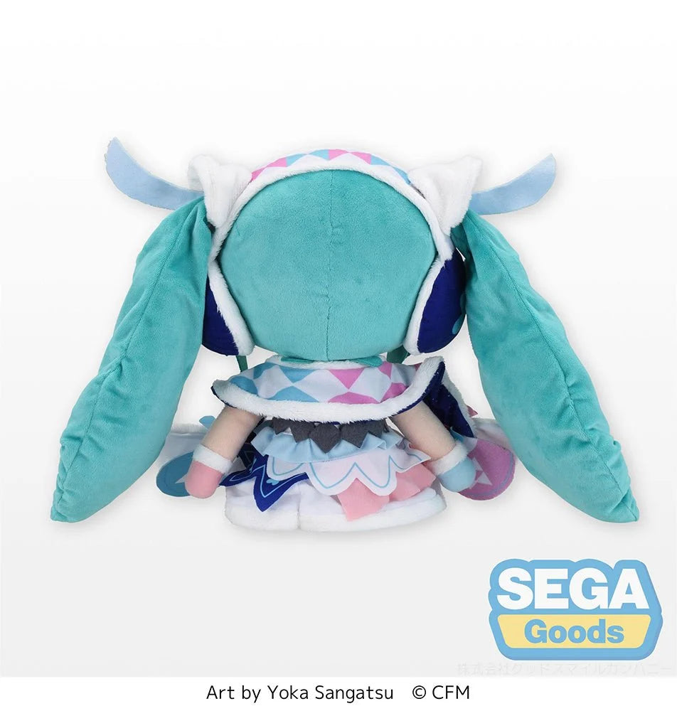 Hatsune Miku - Hatsune Miku ( Magical Mirai 2020 Winter Festival L ver. ) Fluffy Plush SEGA