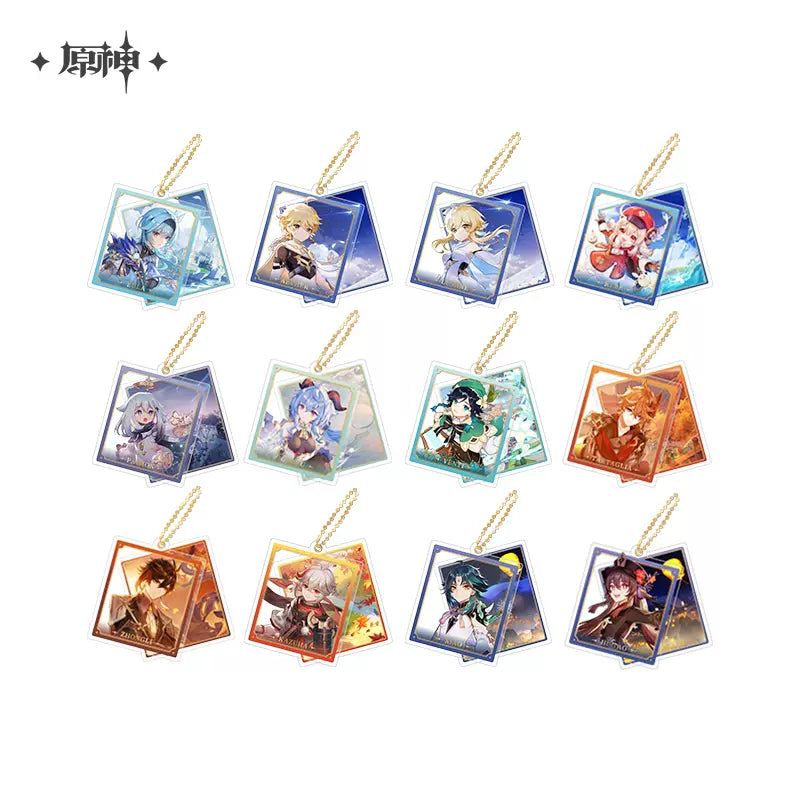 Genshin Impact - Theme Series Double-layer Acrylic Keychain miHoYo