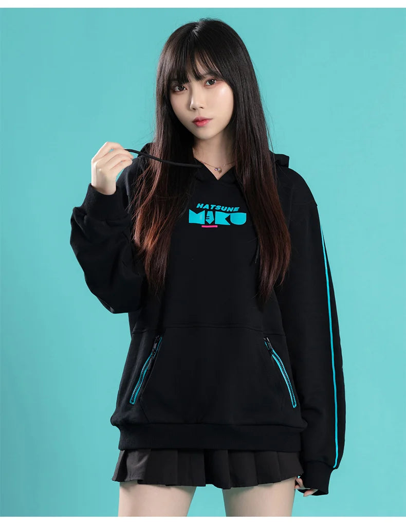 Hatsune Miku - Hatsune Miku Cyber Hoodie Outerwear Moeyu