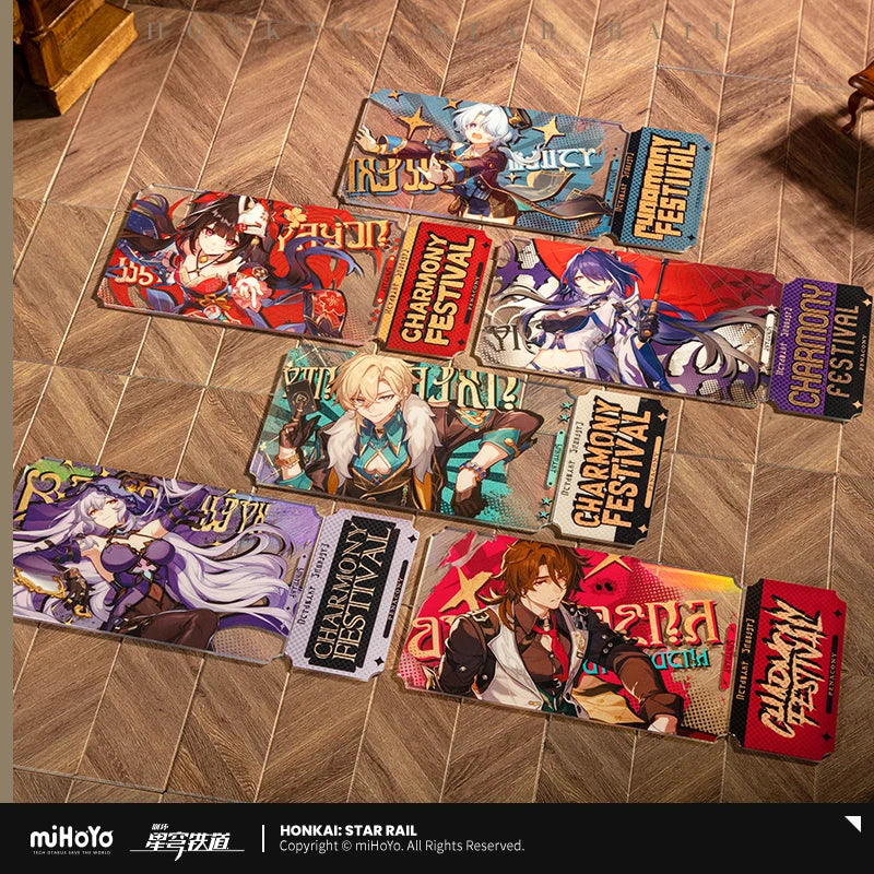 Honkai: Star Rail - Festival Invitation Acrylic Ticket Set miHoYo