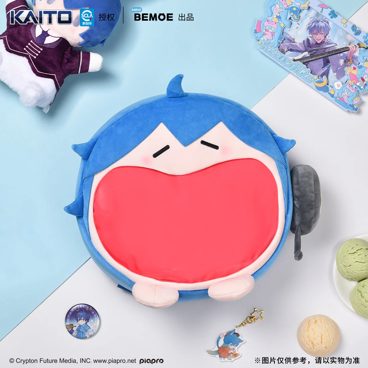 Hatsune Miku - KAITO UWA Series 4ways Itabag BEMOE