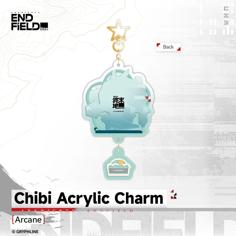 Arknights: Endfield - Arcane & Liino Chibi Acrylic Charm HYPERGRYPH