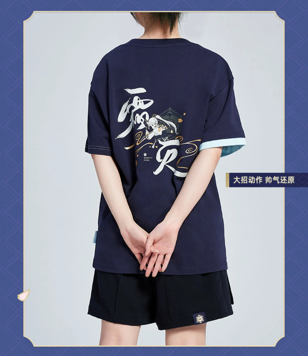 Genshin Impact - Kamisato Ayaka Impression T-shirt miHoYo