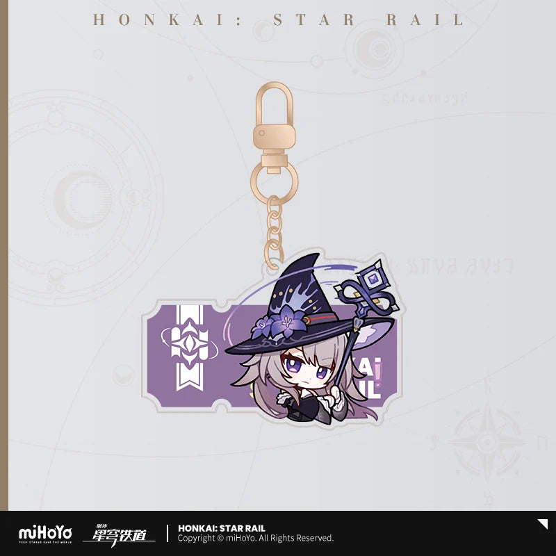 Honkai: Star Rail - Pom-Pom Gallery Sticker Keychain miHoYo