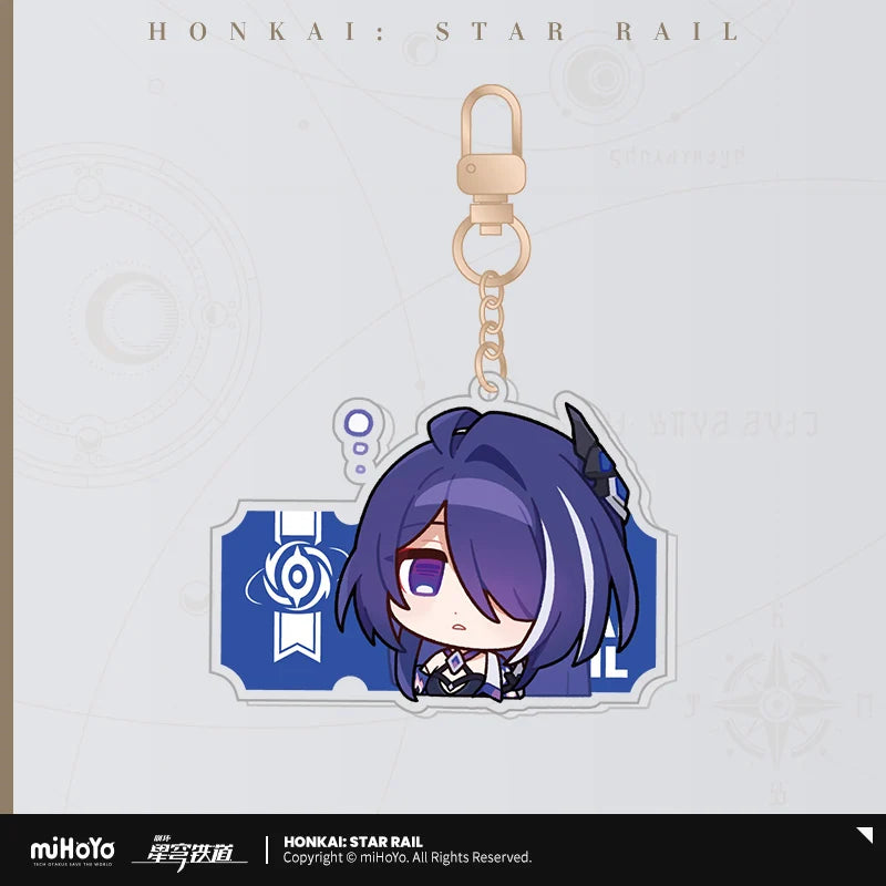 Honkai: Star Rail - Pom-Pom Gallery Sticker Keychain miHoYo