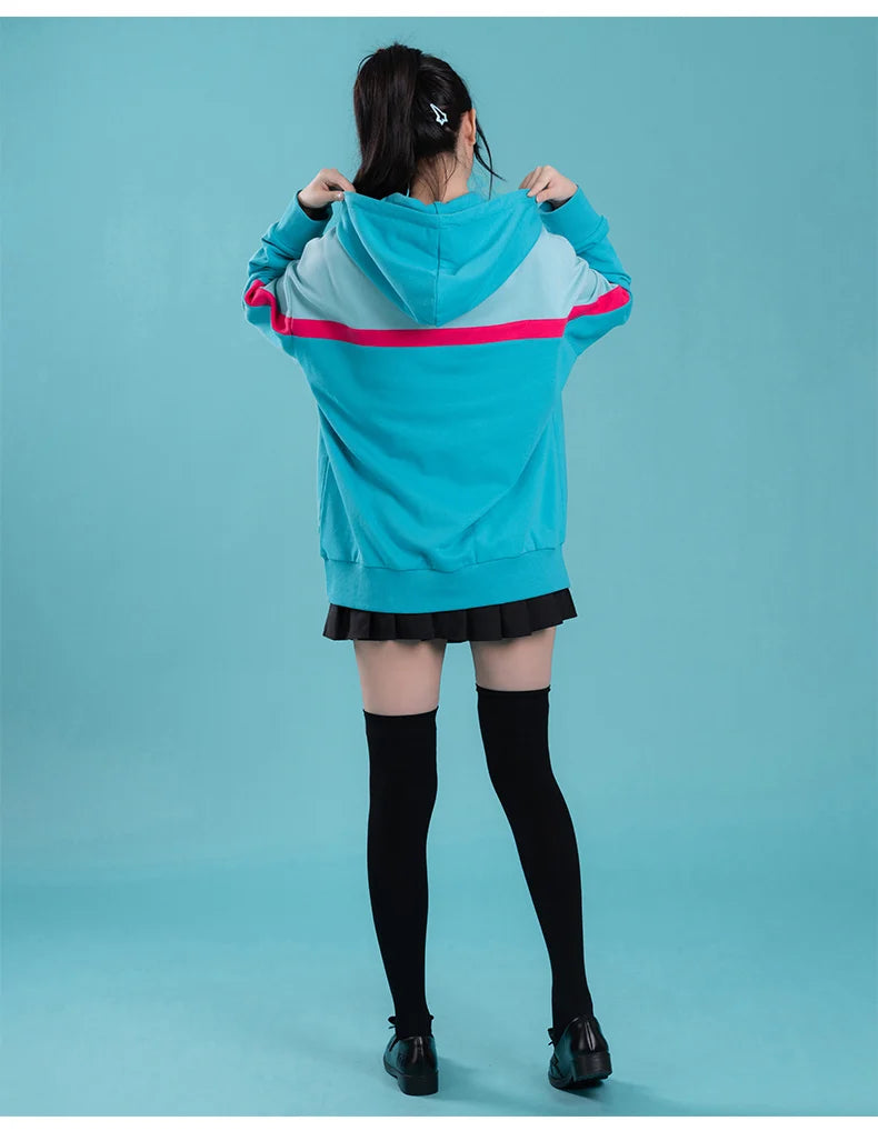 Hatsune Miku - Hatsune Miku Multicolor Hoodie Outerwear Moeyu