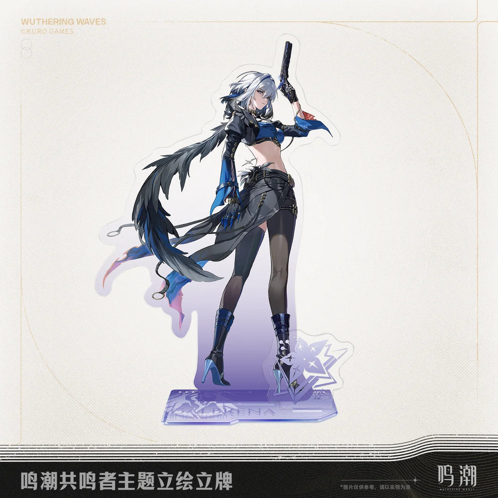 Wuthering Waves - Galbrena & Qiuyuan Resonator Themed Lineup Splash Art Standee KURO GAMES